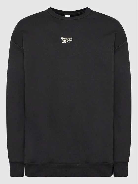 Reebok Άνδρες Μπλούζες Χωρίς Φερμουάρ Μπλούζα Classics Small Vector HI4607 Μαύρο Oversize 5 Reebok Άνδρες Μπλούζες Χωρίς Φερμουάρ Μπλούζα Classics Small Vector HI4607 Μαύρο Oversize - Image 5