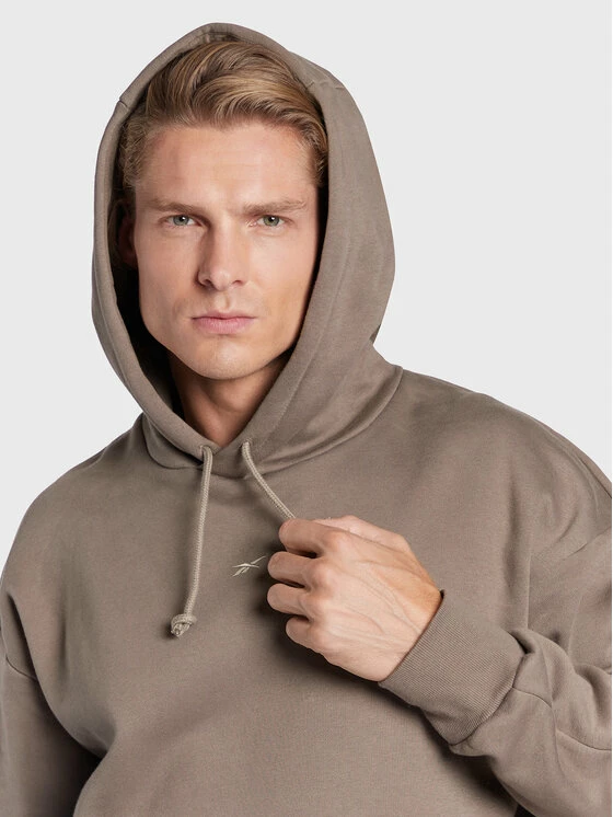 Reebok Άνδρες Μπλούζες Χωρίς Φερμουάρ Μπλούζα Wardrobe Essentials HM3121 Γκρι Loose Fit 4 Reebok Άνδρες Μπλούζες Χωρίς Φερμουάρ Μπλούζα Wardrobe Essentials HM3121 Γκρι Loose Fit - Image 4