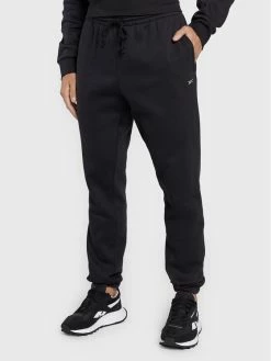 Reebok Άνδρες Παντελόνια Φόρμας Παντελόνι φόρμας Wardrobe Essentials HM3118 Μαύρο Loose Fit