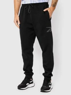 Reebok Άνδρες Παντελόνια Φόρμας Παντελόνι φόρμας Basketball Vector HM5912 Μαύρο Relaxed Fit