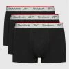 Reebok Μπόξερ Σετ μποξεράκια 3 τμχ Ovett C8266 Μαύρο