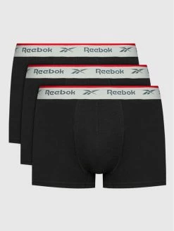 Reebok Μπόξερ Σετ μποξεράκια 3 τμχ Ovett C8266 Μαύρο