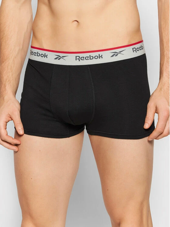 Reebok Μπόξερ Σετ μποξεράκια 3 τμχ Ovett C8266 Μαύρο 2 Reebok Μπόξερ Σετ μποξεράκια 3 τμχ Ovett C8266 Μαύρο - Image 2