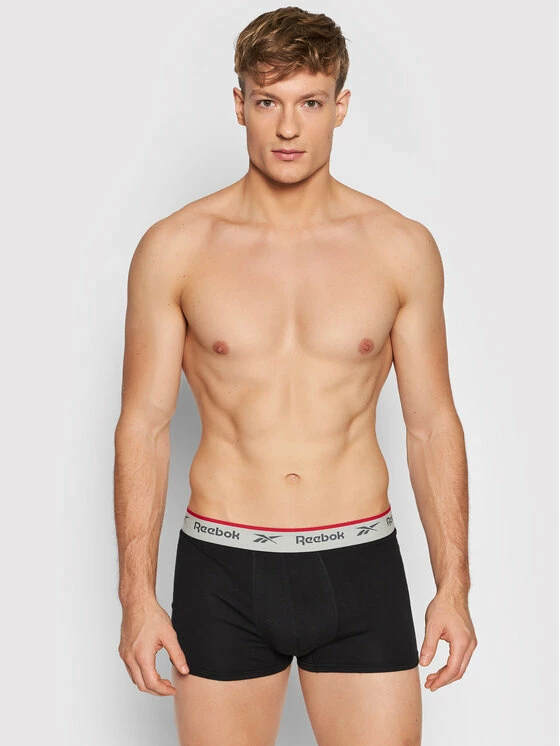 Reebok Μπόξερ Σετ μποξεράκια 3 τμχ Ovett C8266 Μαύρο 3 Reebok Μπόξερ Σετ μποξεράκια 3 τμχ Ovett C8266 Μαύρο - Image 3