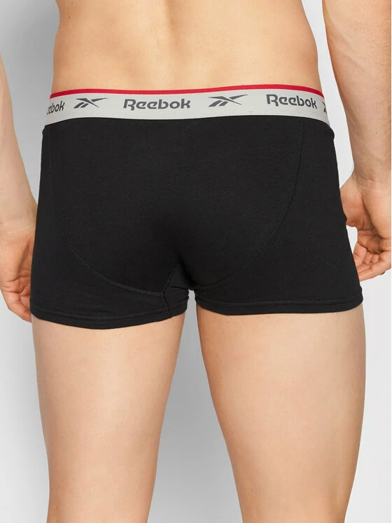 Reebok Μπόξερ Σετ μποξεράκια 3 τμχ Ovett C8266 Μαύρο 4 Reebok Μπόξερ Σετ μποξεράκια 3 τμχ Ovett C8266 Μαύρο - Image 4