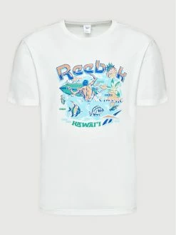 Reebok T-shirts T-Shirt Classics Destination HB1195 Λευκό Loose Fit -Reebok Classic Εκπτώσεις unnamed file 1301