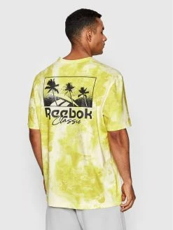 Reebok T-shirts T-Shirt Classics Allover Print Graphic H54419 Κίτρινο Oversize -Reebok Classic Εκπτώσεις unnamed file 1304