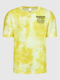 Reebok T-shirts T-Shirt Classics Allover Print Graphic H54419 Κίτρινο Oversize -Reebok Classic Εκπτώσεις unnamed file 1306