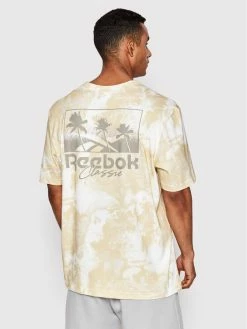 Reebok T-shirts T-Shirt Classics Allover Print Graphic H54420 Μπεζ Oversize -Reebok Classic Εκπτώσεις unnamed file 1309