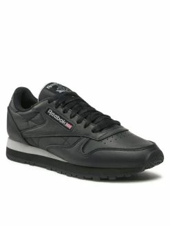 Reebok Αθλητικά Παπούτσια Classic Leather GW3330 Μαύρο