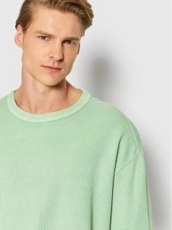 Reebok Μπλούζες Χωρίς Φερμουάρ Μπλούζα Classics Natural Dye Waffle H54445 Πράσινο Oversize -Reebok Classic Εκπτώσεις unnamed file 1381