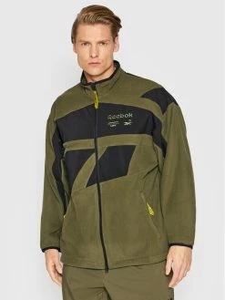 Reebok Μπλούζες Fleece Fleece Classics Vector H54403 Πράσινο Regular Fit