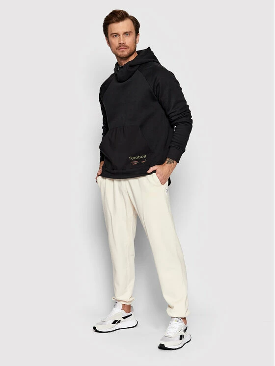 Reebok Μπλούζες Χωρίς Φερμουάρ Μπλούζα Classics HB5955 Μαύρο Loose Fit 2 Reebok Μπλούζες Χωρίς Φερμουάρ Μπλούζα Classics HB5955 Μαύρο Loose Fit - Image 2