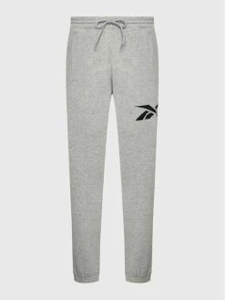 Reebok Άνδρες Παντελόνια Φόρμας Παντελόνι φόρμας Brand Proud HS6849 Γκρι Regular Fit