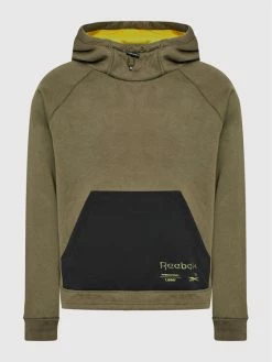 Reebok Μπλούζες Χωρίς Φερμουάρ Μπλούζα H54405 Πράσινο Relaxed Fit -Reebok Classic Εκπτώσεις unnamed file 1460