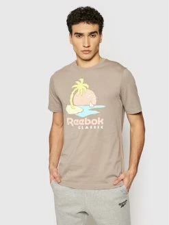 Reebok Classic Εκπτώσεις 15 Reebok T-shirts T-Shirt Unisex Classics Graphic GN3672 Μπεζ Regular Fit