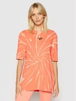 Reebok Classic Εκπτώσεις 13 Reebok T-shirts T-Shirt Unisex Classics Tie-Dye GL9756 Πορτοκαλί Loose Fit