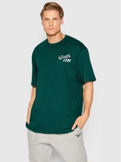 Reebok Άνδρες T-shirts T-Shirt Certified HH7390 Πράσινο Relaxed Fit