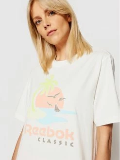 Reebok T-shirts T-Shirt Unisex Classics Graphic GN3670 Λευκό Regular Fit -Reebok Classic Εκπτώσεις unnamed file 1557