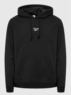 Reebok Άνδρες Μπλούζες Χωρίς Φερμουάρ Μπλούζα Classics Small Vector HI4611 Μαύρο Oversize -Reebok Classic Εκπτώσεις unnamed file 173