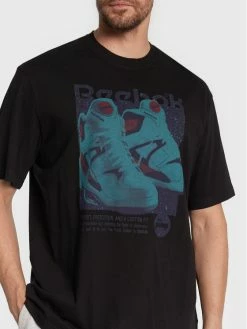 Reebok Άνδρες T-shirts T-Shirt Series Retro Pump HH8552 Μαύρο Relaxed Fit -Reebok Classic Εκπτώσεις unnamed file 177