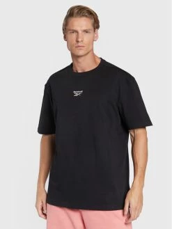 Reebok Άνδρες T-shirts T-Shirt Classics Small Vector HI4604 Μαύρο Oversize