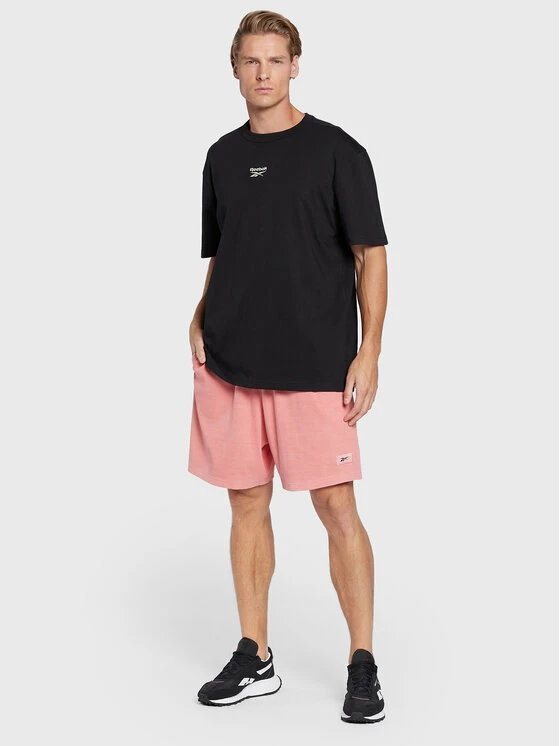 Reebok Άνδρες T-shirts T-Shirt Classics Small Vector HI4604 Μαύρο Oversize 2 Reebok Άνδρες T-shirts T-Shirt Classics Small Vector HI4604 Μαύρο Oversize - Image 2