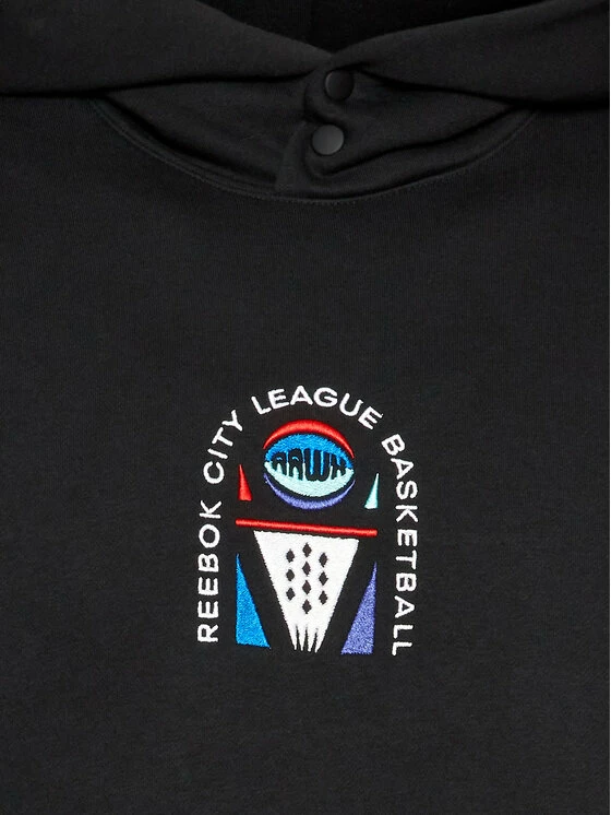 Reebok Άνδρες Μπλούζες Χωρίς Φερμουάρ Μπλούζα City League HK4453 Μαύρο Relaxed Fit 3 Reebok Άνδρες Μπλούζες Χωρίς Φερμουάρ Μπλούζα City League HK4453 Μαύρο Relaxed Fit - Image 3