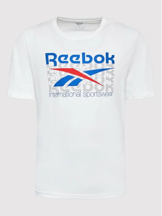 Reebok Άνδρες T-shirts T-Shirt Graphic Series HT5851 Λευκό Regular Fit 5 Reebok Άνδρες T-shirts T-Shirt Graphic Series HT5851 Λευκό Regular Fit - Image 5