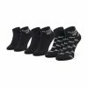 Reebok Παιδιά Ψηλές Κάλτσες Κάλτσες Ψηλές Unisex Cl Fo Ankle Sock 3P GG6675 Μαύρο