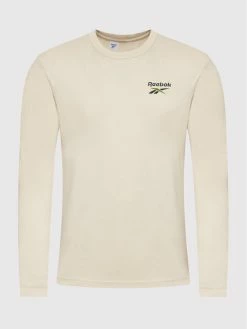Reebok Άνδρες Μακρυμάνικα Longsleeve Destination HB9906 Μπεζ Regular Fit -Reebok Classic Εκπτώσεις unnamed file 333