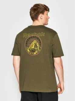 Reebok Άνδρες T-shirts T-Shirt Classics H54408 Πράσινο Oversize -Reebok Classic Εκπτώσεις unnamed file 352