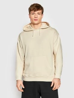 Reebok Άνδρες Μπλούζες Χωρίς Φερμουάρ Μπλούζα Classics Natural Dye H54453 Μπεζ Relaxed Fit