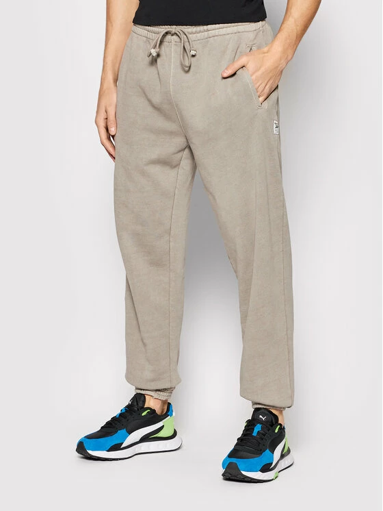 Reebok Άνδρες Παντελόνια Φόρμας Παντελόνι φόρμας HB5969 Γκρι Regular Fit 1 Reebok Άνδρες Παντελόνια Φόρμας Παντελόνι φόρμας HB5969 Γκρι Regular Fit