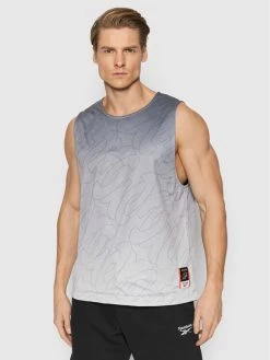 Reebok Άνδρες Tank Tops Tank Top Iverson Basketball HE9348 Γκρι Regular Fit