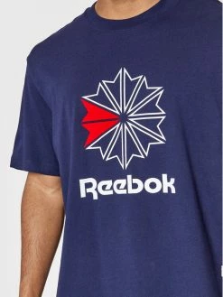 Reebok Άνδρες T-shirts T-Shirt HD4017 Σκούρο μπλε Relaxed Fit -Reebok Classic Εκπτώσεις unnamed file 390