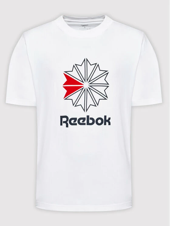Reebok Άνδρες T-shirts T-Shirt HD4015 Λευκό Relaxed Fit 5 Reebok Άνδρες T-shirts T-Shirt HD4015 Λευκό Relaxed Fit - Image 5