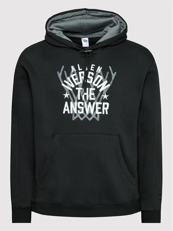 Reebok Άνδρες Μπλούζες Χωρίς Φερμουάρ Μπλούζα Iverson Basketball HB1190 Μαύρο Relaxed Fit 5 Reebok Άνδρες Μπλούζες Χωρίς Φερμουάρ Μπλούζα Iverson Basketball HB1190 Μαύρο Relaxed Fit - Image 5