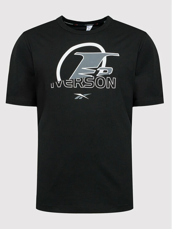 Reebok Άνδρες T-shirts T-Shirt HB1192 Μαύρο Relaxed Fit 5 Reebok Άνδρες T-shirts T-Shirt HB1192 Μαύρο Relaxed Fit - Image 5