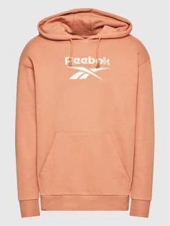 Reebok Άνδρες Μπλούζες Χωρίς Φερμουάρ Μπλούζα Classics Foundation Vector H54460 Ροζ Oversize -Reebok Classic Εκπτώσεις unnamed file 433