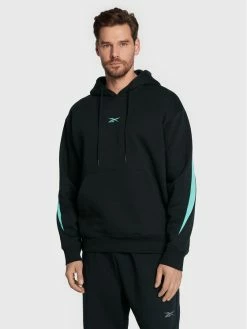 Reebok Άνδρες Μπλούζες Χωρίς Φερμουάρ Μπλούζα Classics Brand Proud HI4598 Μαύρο Oversize