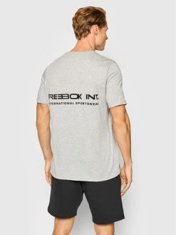 Reebok Άνδρες T-shirts T-Shirt H46604 Γκρι Regular Fit -Reebok Classic Εκπτώσεις unnamed file 462