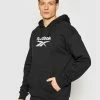 Reebok Άνδρες Μπλούζες Με Κουκούλα Μπλούζα Classics Foundation Vector GU3879 Μαύρο Oversize
