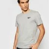 Reebok Άνδρες T-shirts T-Shirt Classic Identity GJ0640 Γκρι Regular Fit