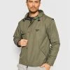 Reebok Άνδρες Μπουφάν Outdoor Μπουφάν μεταβατικό Classics Camping GS4186 Πράσινο Relaxed Fit