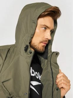 Reebok Άνδρες Μπουφάν Outdoor Μπουφάν μεταβατικό Classics Camping GS4186 Πράσινο Relaxed Fit -Reebok Classic Εκπτώσεις unnamed file 496