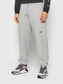 Reebok Άνδρες Παντελόνια Φόρμας Παντελόνι φόρμας DreamBlend GJ6438 Γκρι Relaxed Fit
