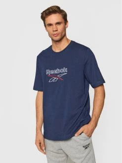 Reebok Άνδρες T-shirts T-Shirt Classics GS9137 Σκούρο μπλε Oversize
