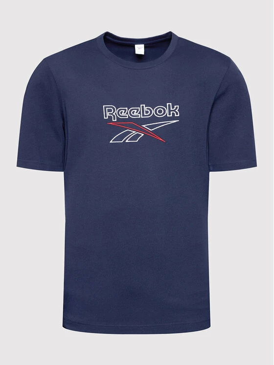 Reebok Άνδρες T-shirts T-Shirt Classics GS9137 Σκούρο μπλε Oversize 5 Reebok Άνδρες T-shirts T-Shirt Classics GS9137 Σκούρο μπλε Oversize - Image 5