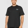 Reebok Άνδρες T-shirts T-Shirt Classic Camping GS4193 Μαύρο Oversize